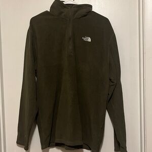 The North Face Dark Green Fleece Pullover